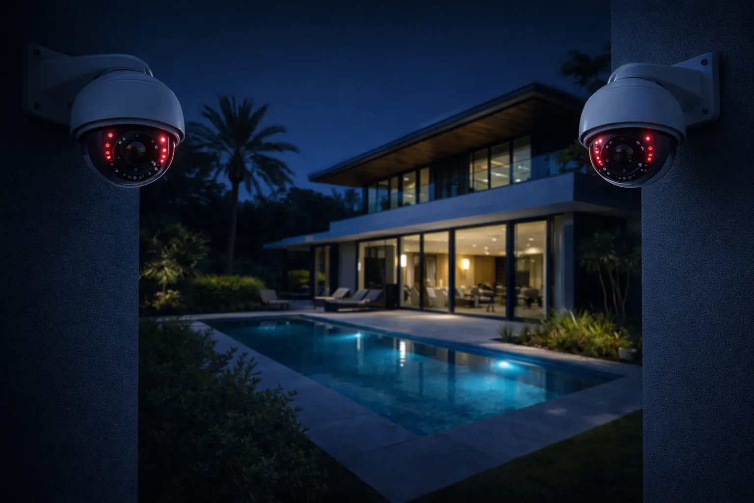 Sistema de cámaras de seguridad para vivienda en Marbella