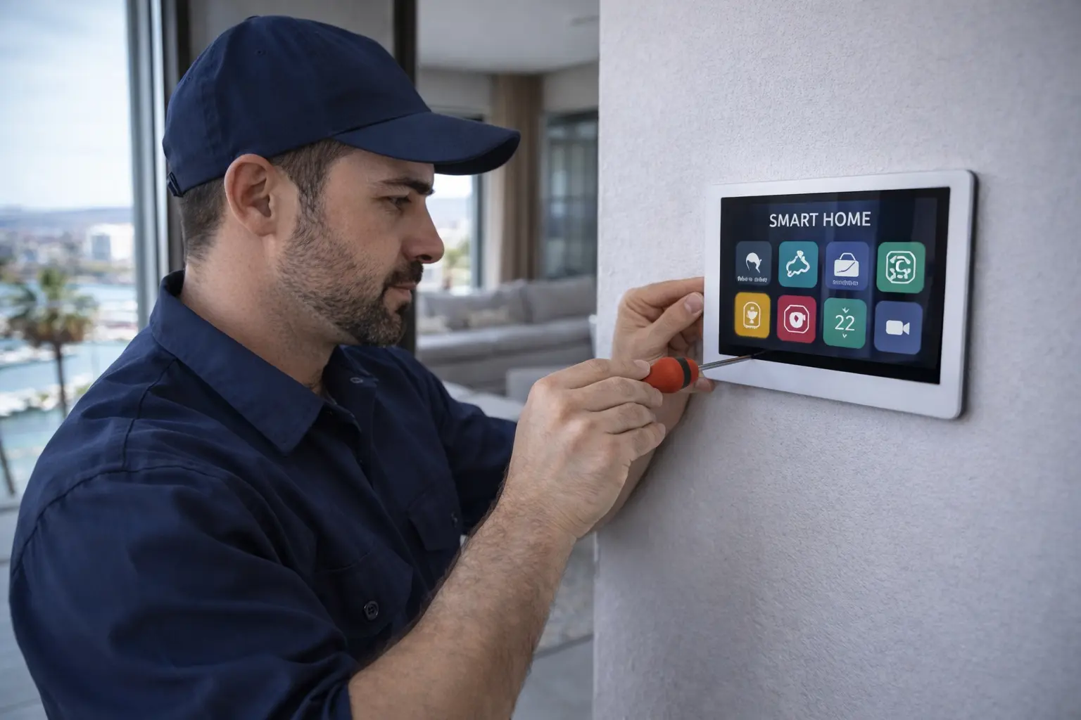 Instalación de domótica en Málaga para control inteligente del hogar