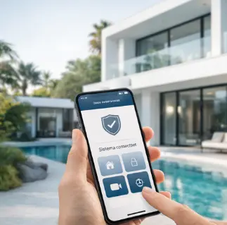 Control de alarma desde smartphone